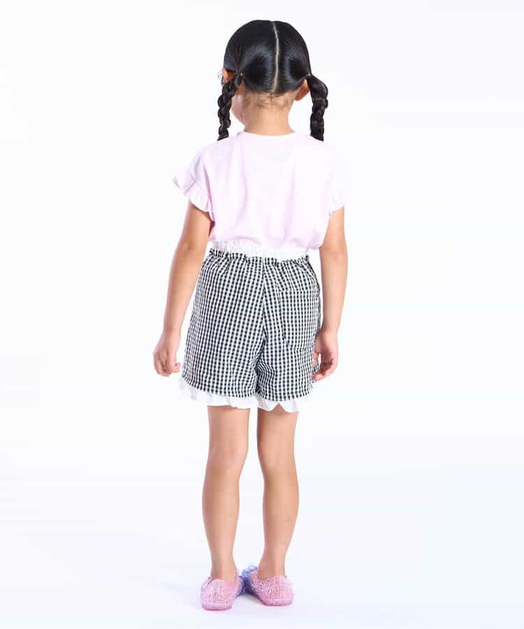 ★タイムセール★インして可愛い！フリルドッキングショートパンツ_735962