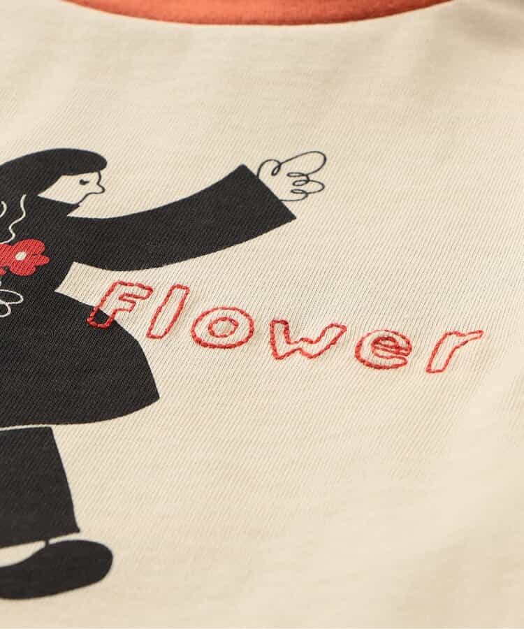 グラフィックデザインプリントTシャツ_933194