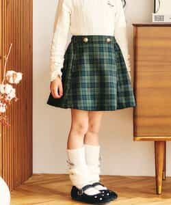 トラッドフレアチェックスカート_933201