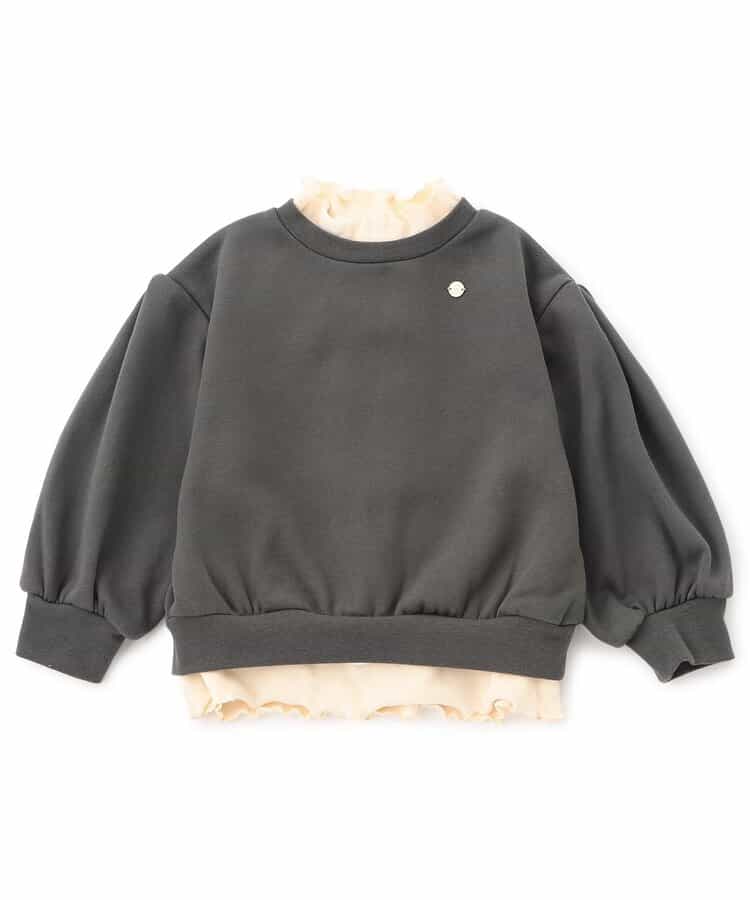 ★SALE★バックリボンレイヤードトレーナー