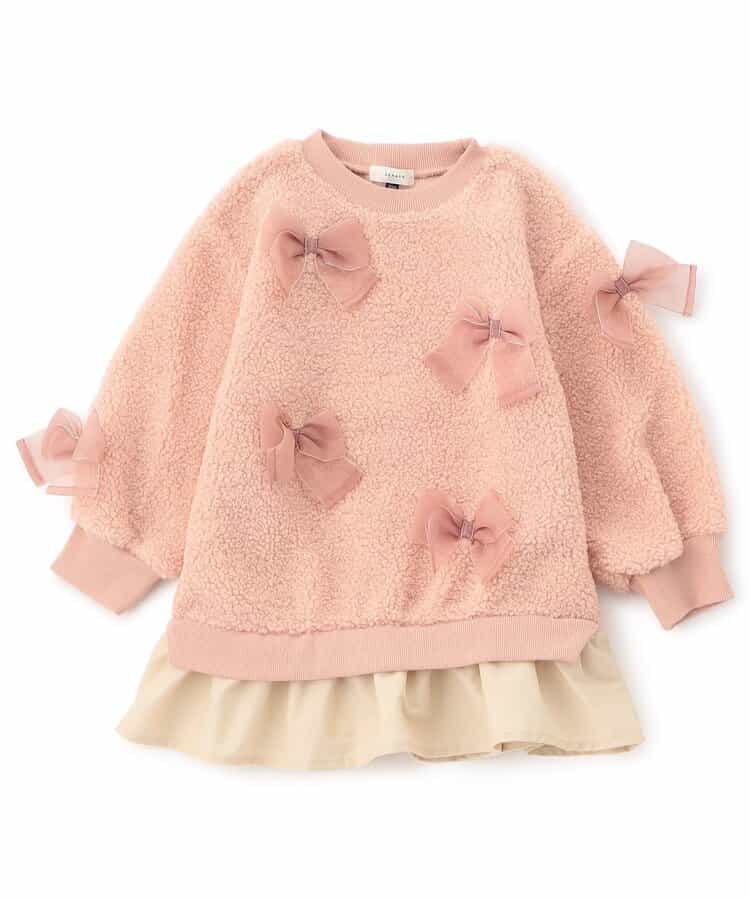 ★SALE★リボンいっぱいボアワンピース_631803