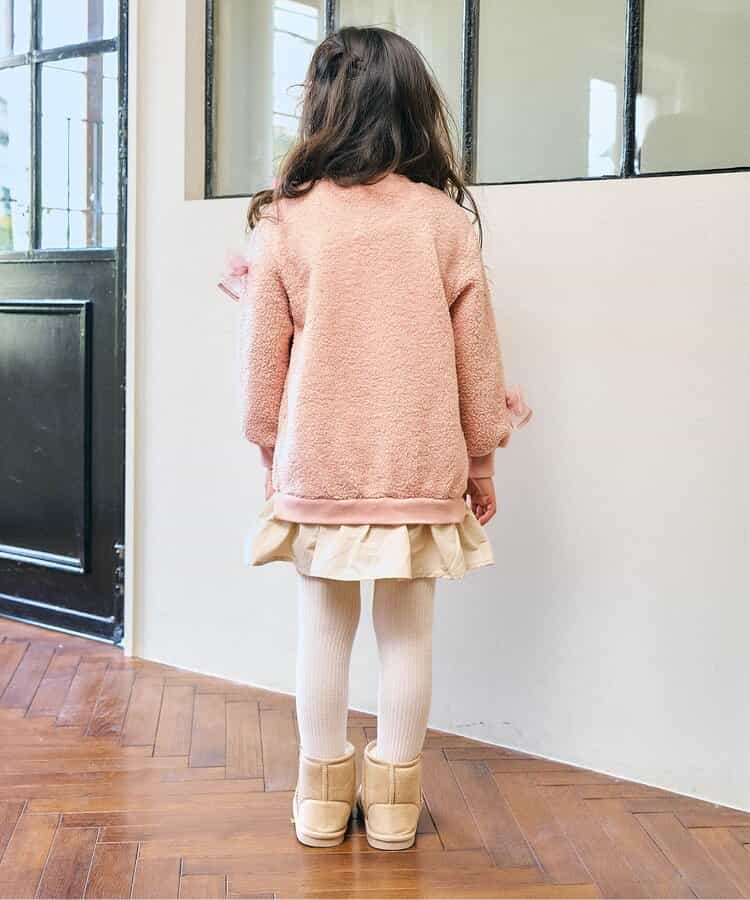 ★SALE★リボンいっぱいボアワンピース_631812