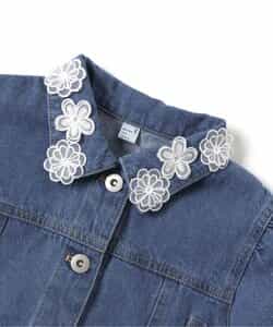 ★SALE★レースモチーフショートデニムジャケット_716311