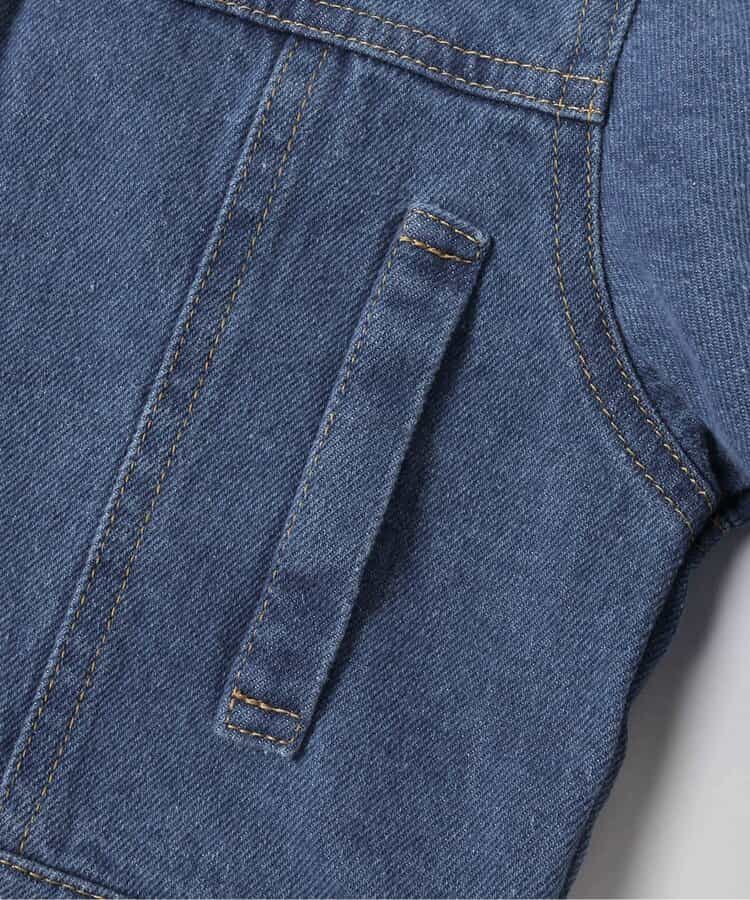 ★SALE★レースモチーフショートデニムジャケット_716314