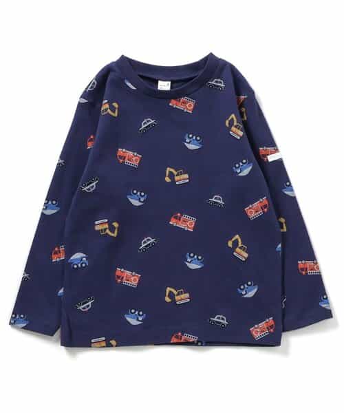 ★アウトレットセール★アソートモチーフ長袖Tシャツ｜7days Style