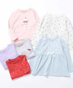 ★アウトレットセール★アソートモチーフ長袖Tシャツ｜7days Style_464749