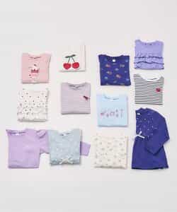 ★アウトレットセール★アソートモチーフ長袖Tシャツ｜7days Style_464751