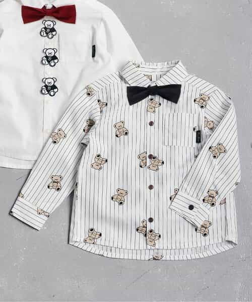 tiny bear フォーマルシャツ