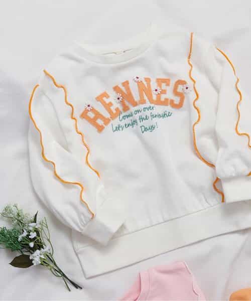 ★SALE★WEB限定  刺繍カレッジロゴメロウトレーナー