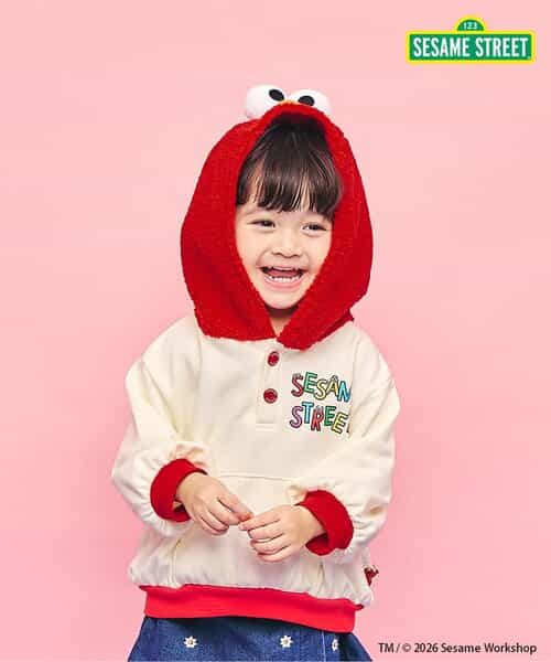 ★SALE★セサミストリート モチーフ付きパーカー