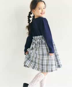 ★SALE★フロントボタンドッキングワンピース_723128