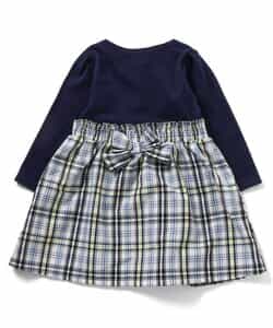 ★SALE★フロントボタンドッキングワンピース_723130