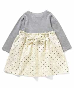 ★SALE★フロントボタンドッキングワンピース_723135