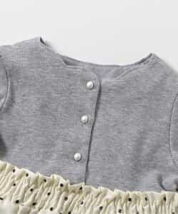 ★SALE★フロントボタンドッキングワンピース_723138