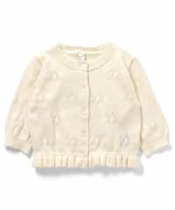 ★SALE★ベビー サクランボ柄ニットカーディガン