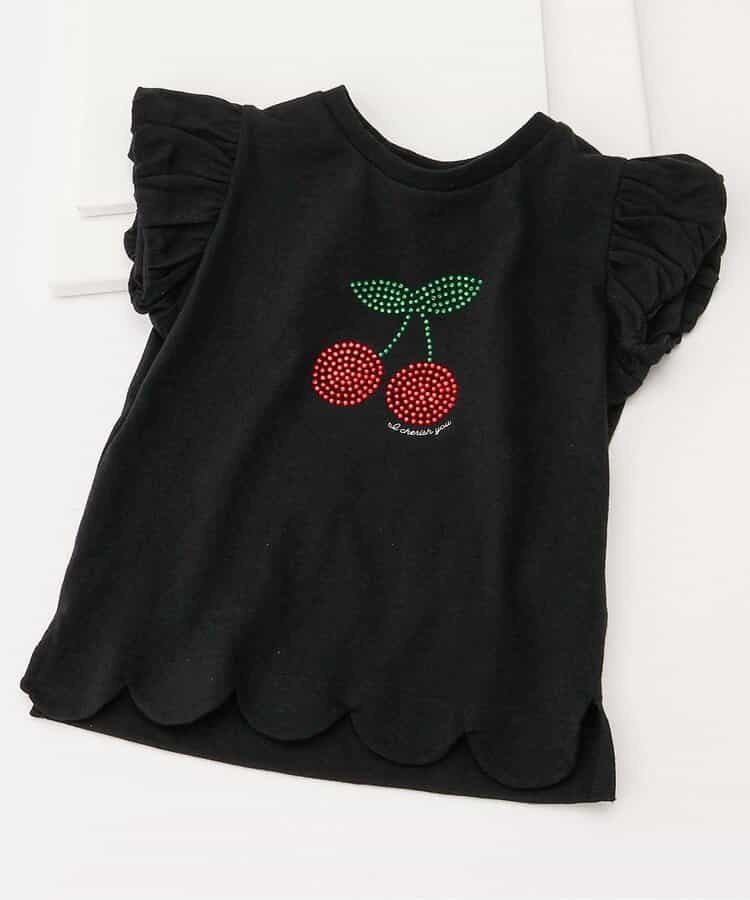 モチーフスカラップTシャツ