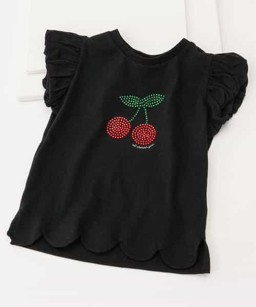 モチーフスカラップTシャツ