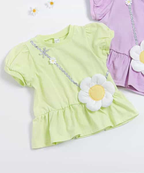 フラワーポシェットTシャツ