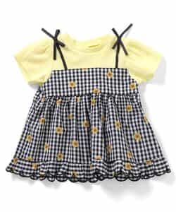 ★SALE★フラワーフリルドッキングトップス(セットアップ可)_765751