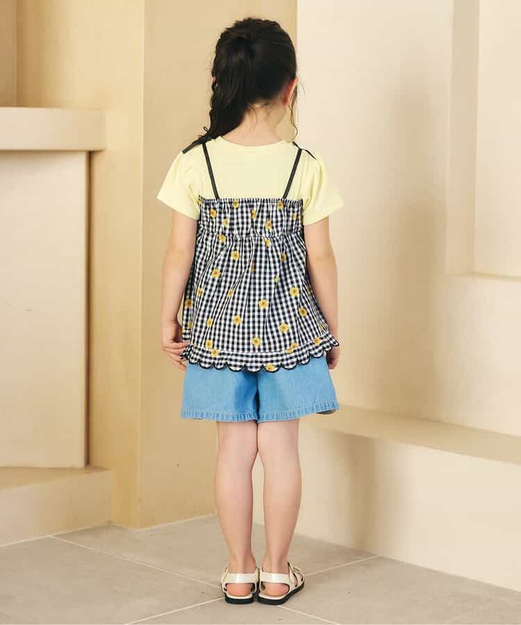 ★SALE★フラワーフリルドッキングトップス(セットアップ可)_765753