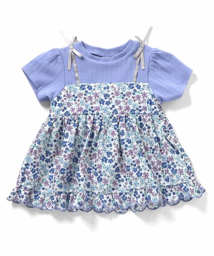 ★SALE★フラワーフリルドッキングトップス(セットアップ可)_765755