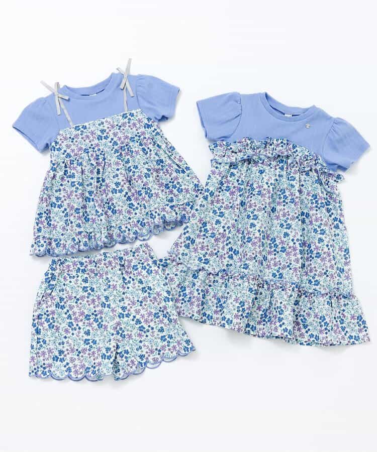★SALE★フラワーフリルドッキングトップス(セットアップ可)_765760