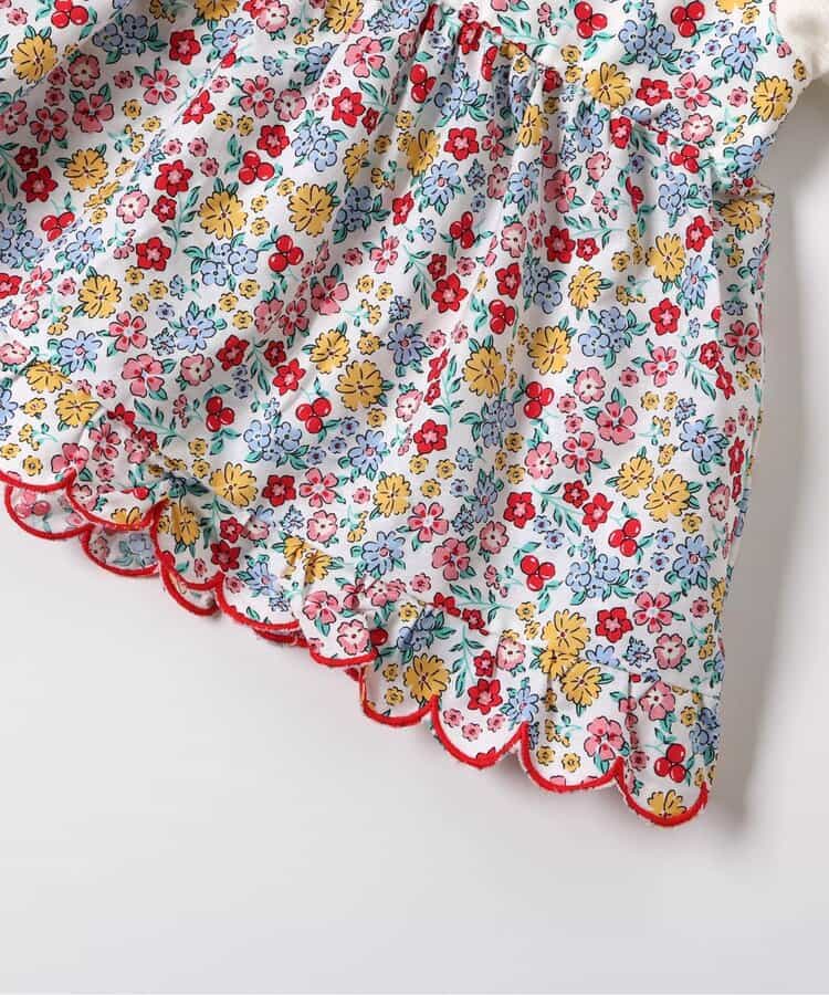 ★SALE★フラワーフリルドッキングトップス(セットアップ可)_765767