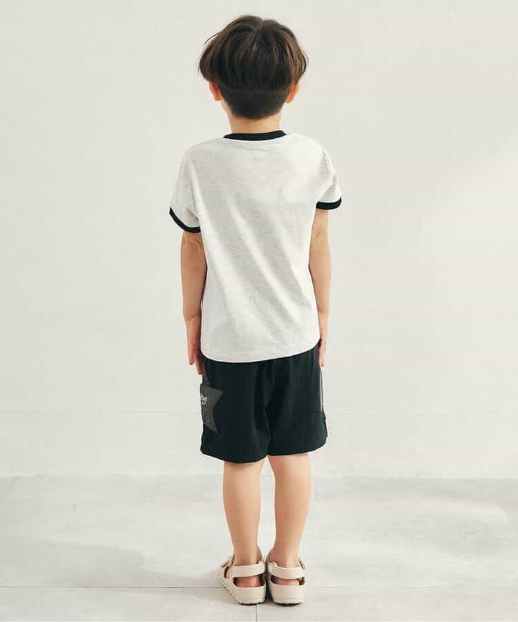 ★タイムセール★【リンク】4柄転写モチーフTシャツ_906725