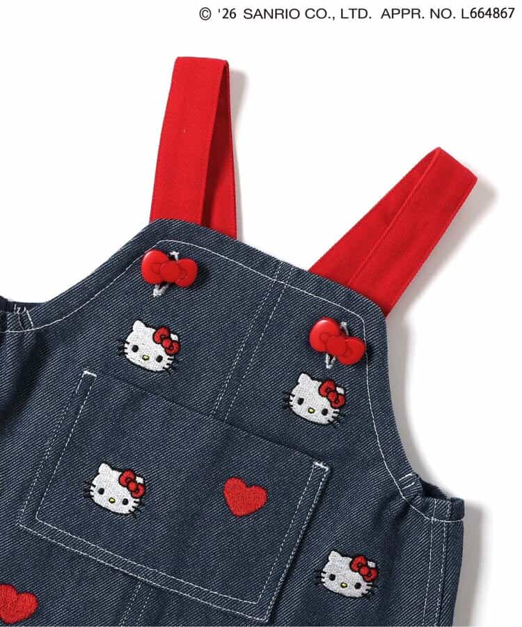 ★タイムセール★【リンク】サンリオキャラクターズ刺繍ベビージャンスカ_792591
