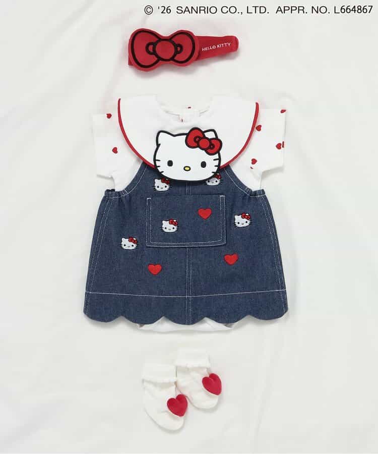 ★タイムセール★【リンク】サンリオキャラクターズ刺繍ベビージャンスカ_792597