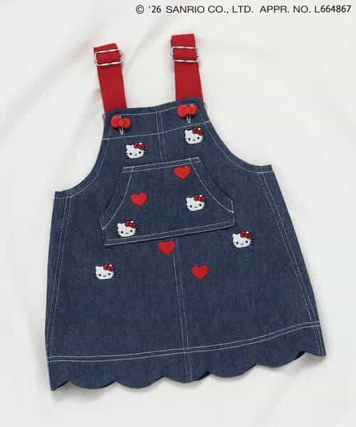 ★SALE★【リンク】サンリオキャラクターズ刺繍ジャンスカ