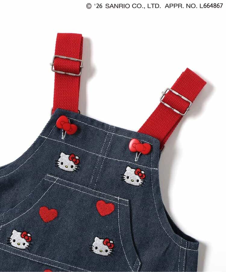 ★SALE★【リンク】サンリオキャラクターズ刺繍ジャンスカ_792602