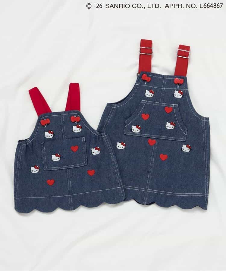 ★SALE★【リンク】サンリオキャラクターズ刺繍ジャンスカ_792609
