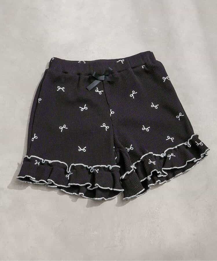 WEB限定 ワッフルショートパンツ(セットアップ可)