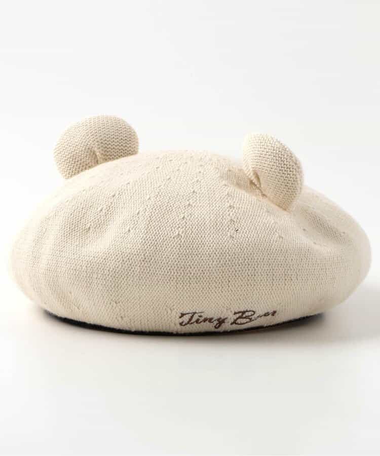 ★アウトレットセール★tiny bear 耳付きサーモベレー帽