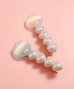 シェルパールヘアクリップ_488175