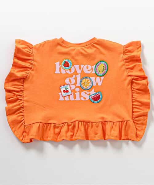 フリルロゴワッペンTシャツ