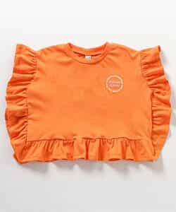 ★タイムセール★フリルロゴワッペンTシャツ_839541