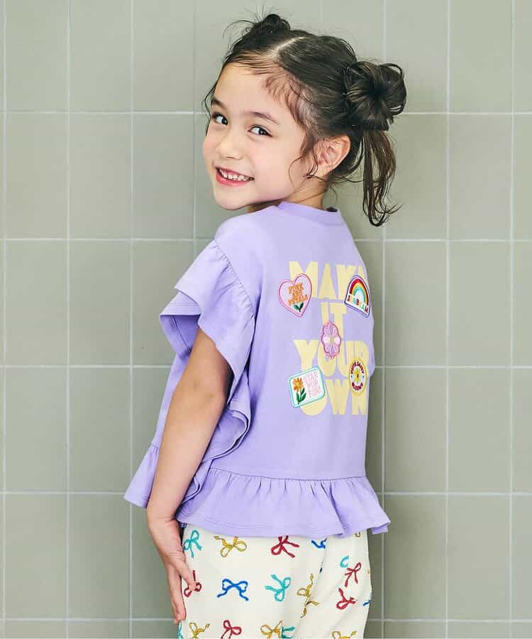 フリルロゴワッペンTシャツ