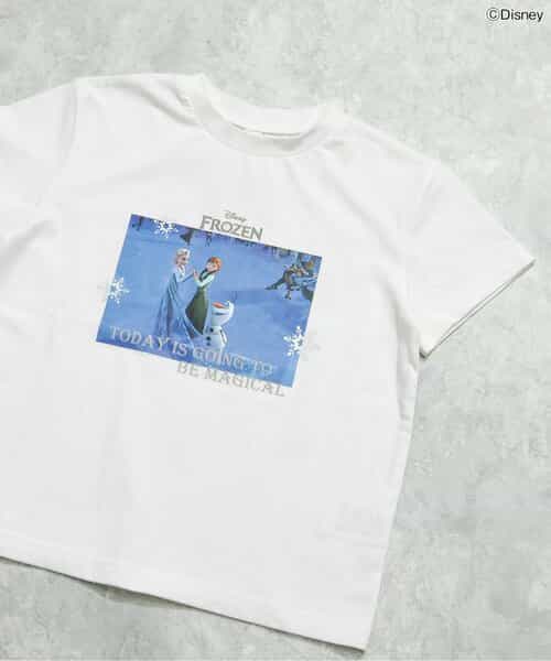 【リンク】【ディズニーキャラクター】プリンセス/アナと雪の女王 半袖Tシャツ(キッズ)