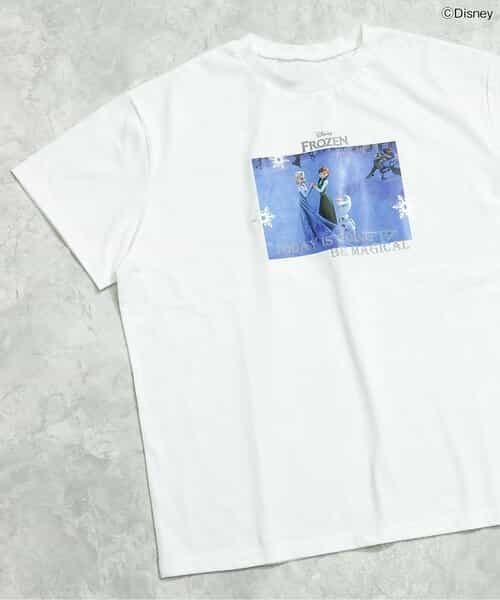 ★タイムセール★【リンク】【ディズニーキャラクター】プリンセス/アナと雪の女王 半袖Tシャツ(大人)