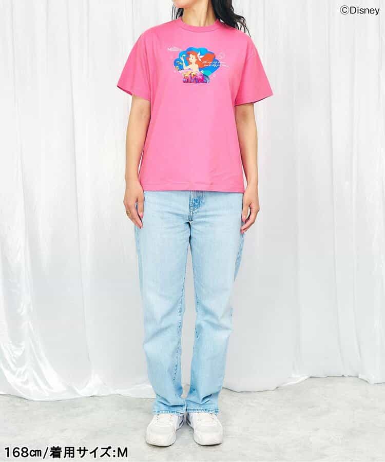 ★タイムセール★【リンク】【ディズニーキャラクター】プリンセス/アナと雪の女王 半袖Tシャツ(大人)_904859