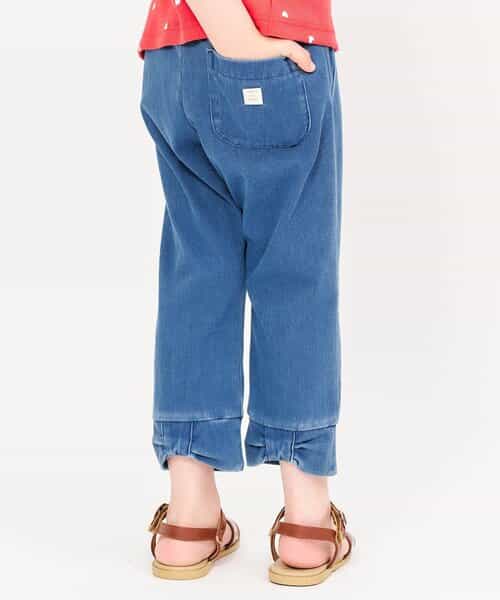 ★アウトレットセール★ひんやり後ろリボン/7days Style pants  8分丈