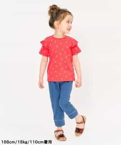 ★アウトレットセール★ひんやり後ろリボン/7days Style pants  8分丈_536052