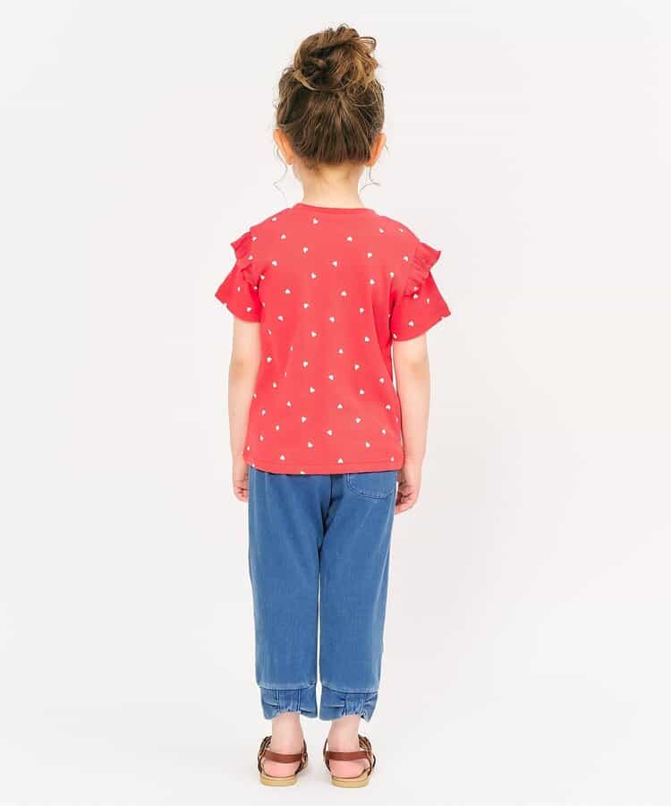 ★アウトレットセール★ひんやり後ろリボン/7days Style pants  8分丈_536053