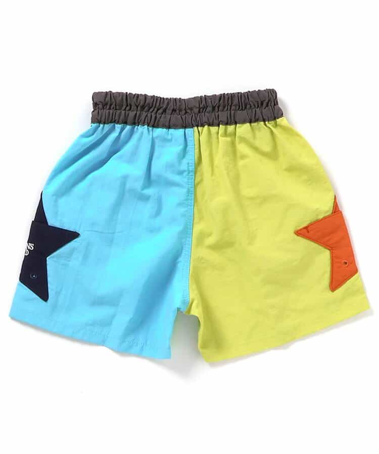 ★SALE★【はっ水加工】バラエティ水陸両用ハーフパンツ  4分丈_水遊びにおすすめ_907166