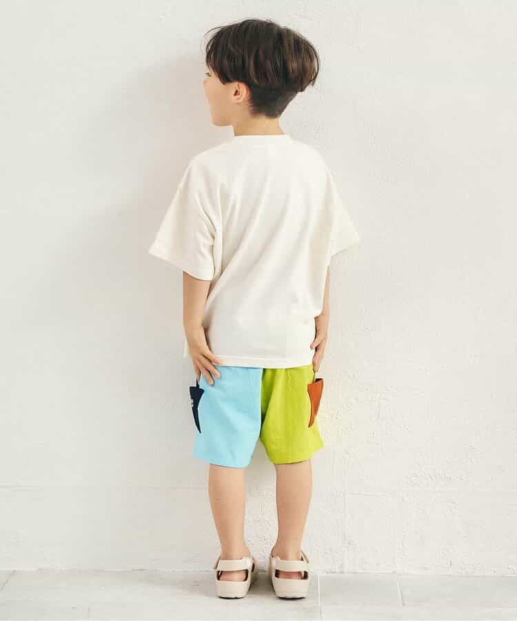 ★SALE★【はっ水加工】バラエティ水陸両用ハーフパンツ  4分丈_水遊びにおすすめ_907173