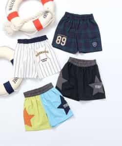 ★SALE★【はっ水加工】バラエティ水陸両用ハーフパンツ  4分丈_水遊びにおすすめ_907184