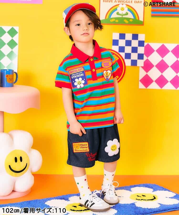 ★SALE★WIGGLE WIGGLE デニムハーフパンツ_823494