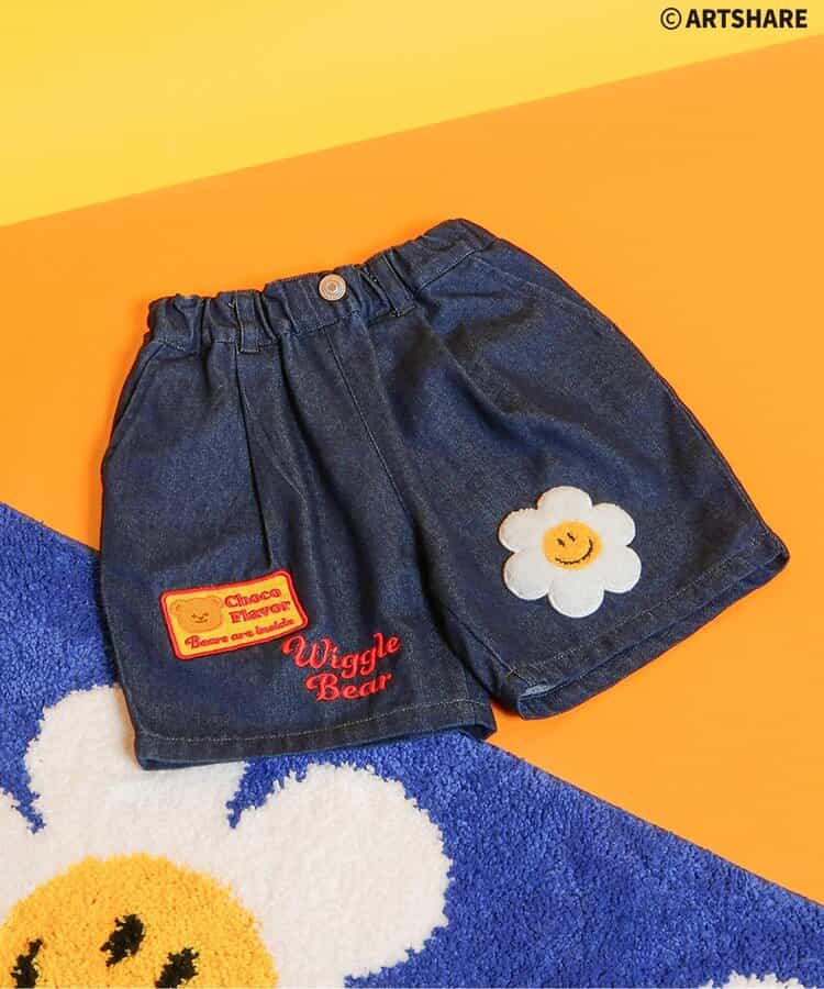★SALE★WIGGLE WIGGLE デニムハーフパンツ_823498